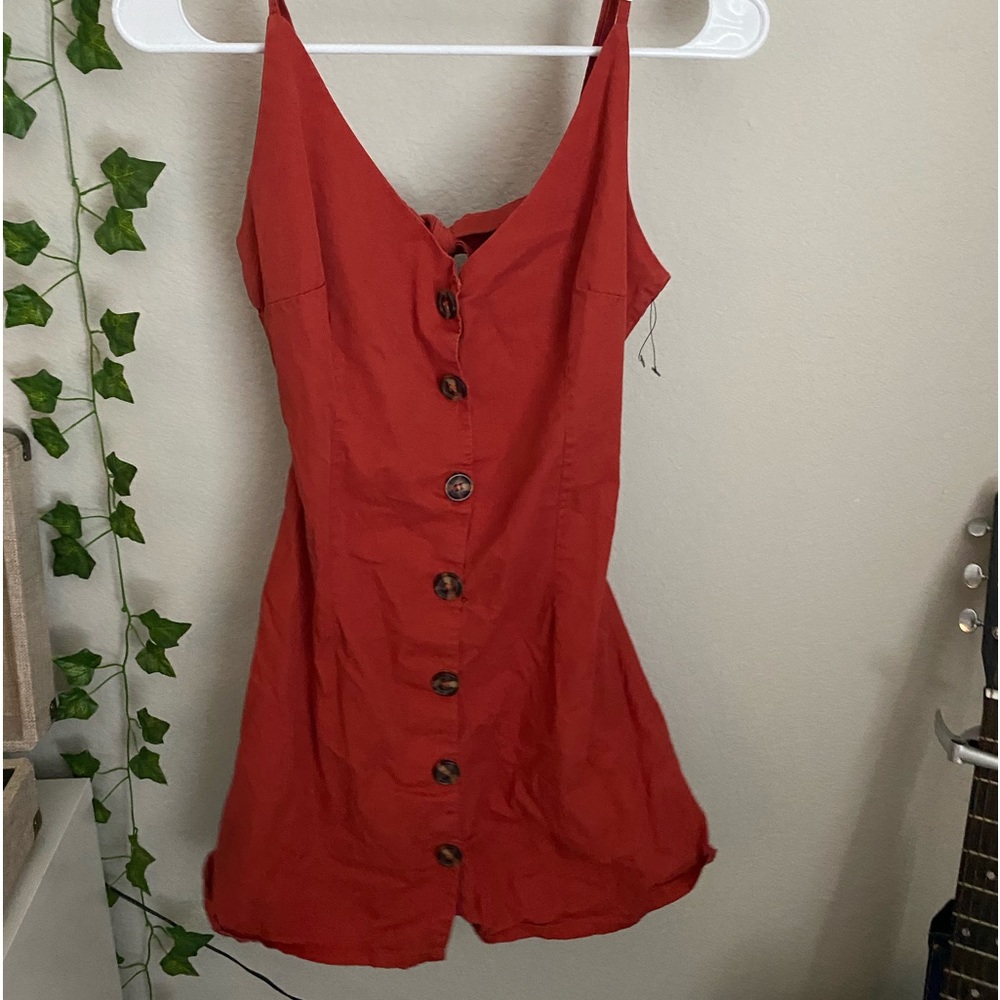 Orange Sundress